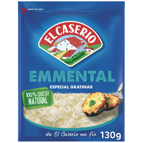 Queso CASERIO rallado emental 120g image number
