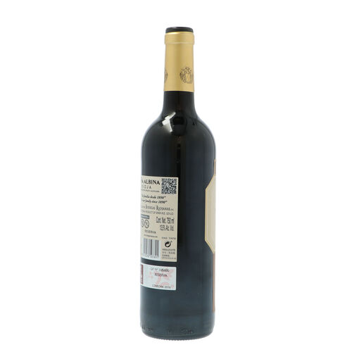 VINO TINTO VIÑA ALBINA RESERVA DO RIOJA 750ml image number