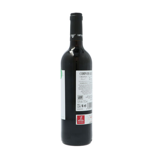 Vino tinto CAMPO GULES Crianza DO Rioja 750ml image number