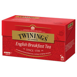 TWININGS english breakfast 25 sobres
