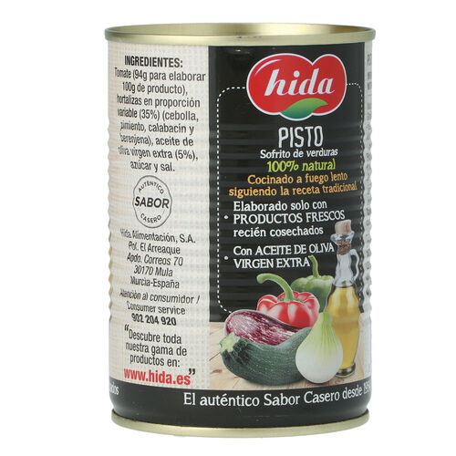 PISTO HIDA 400g image number
