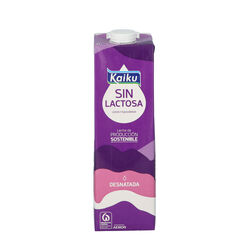 LECHE DESNATADA SIN LACTOSA KAIKU 1L