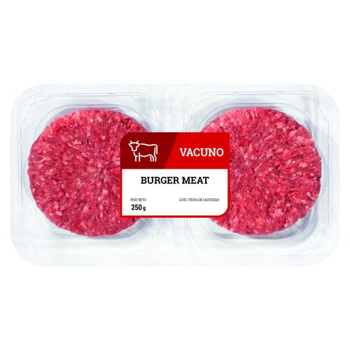 Burguer meat de vacuno 2x125g image number
