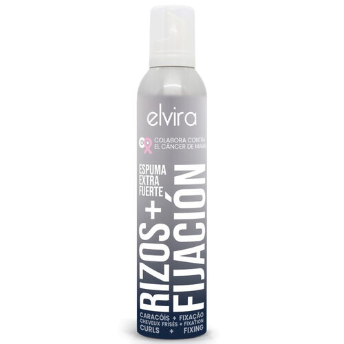 Espuma Extra Fuerte Rizos+Fijaci&oacute;n ELVIRA 300ml image number