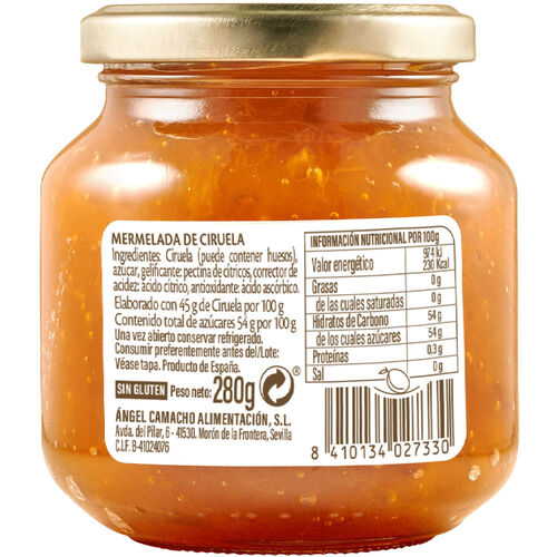 MERMELADA DE CIRUELA LA VIEJA FABRICA 280g image number