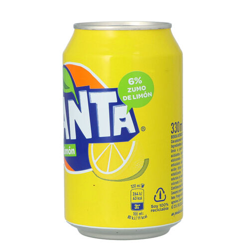 FANTA limon lata 33cl image number