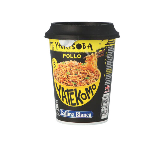 YAKISOBA POLLO GALLINA BLANCA VASO 93g image number