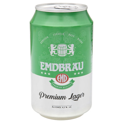 CERVEZA EMDBRAU LATA 33cl image number