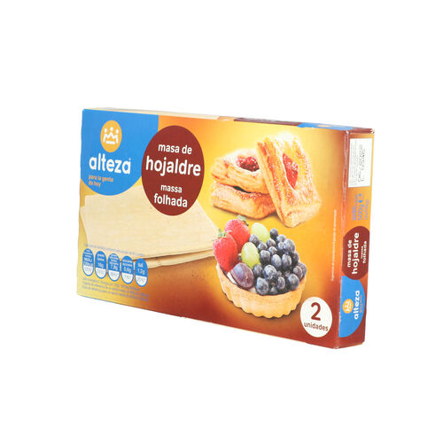 MASA ALTEZA HOJALDRE CONGELADA 500g image number