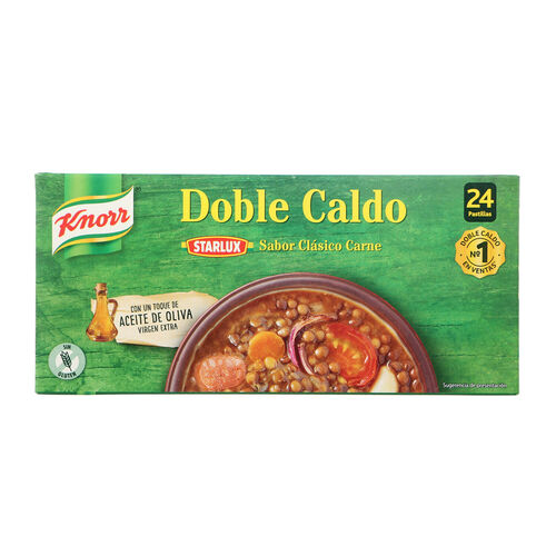 CALDO CARNE KNORR 24 PASTILLAS 252g image number