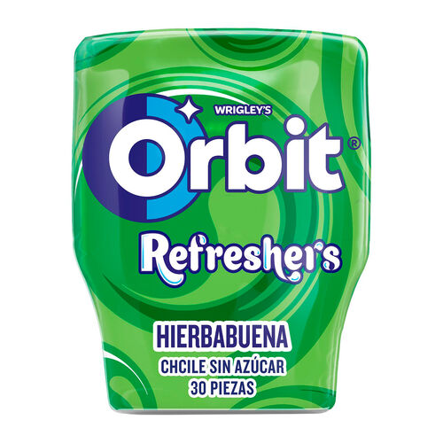 Chicle ORBIT refresh hierbabuena 30uds image number