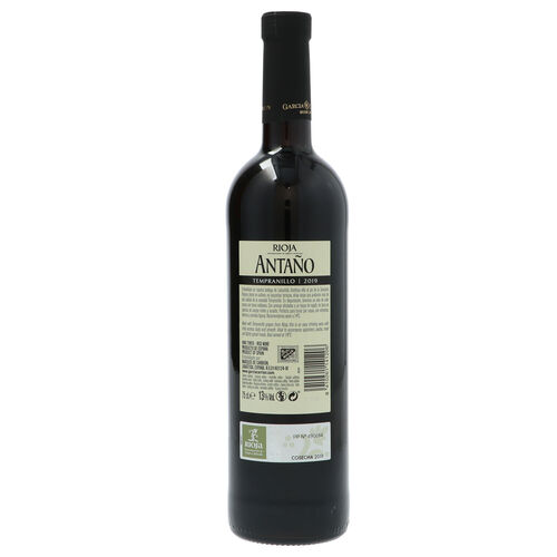 VINO TINTO D.O RIOJA ANTAÑO 75cl image number