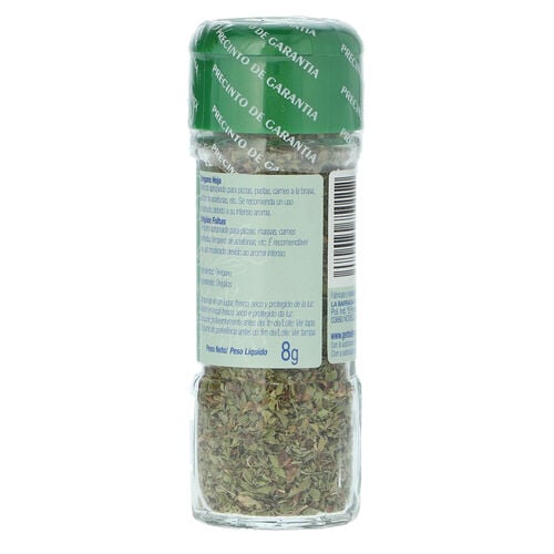 OREGANO SECO ALTEZA HOJA TARRO 8g image number