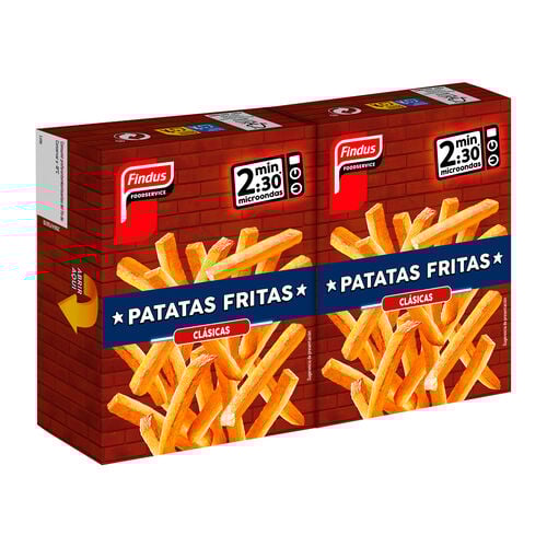 Patatas fritas Cl&aacute;sicas para microondas FINDUS 200g image number
