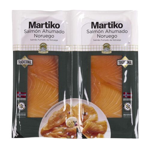Salm&oacute;n ahumado Tradicional MARTIKO 2x50g image number