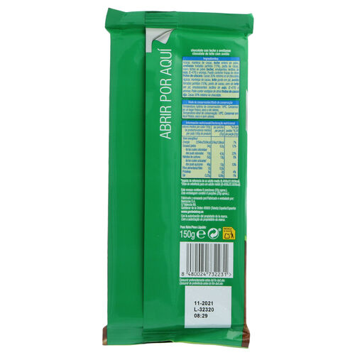 CHOCOLATE ALTEZA AVELLANA 150g image number