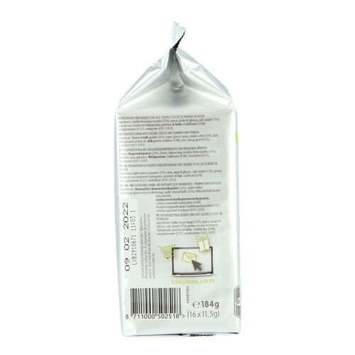 CAFE TASSIMO MARCILLA CON LECHE 16 CAPSULAS image number