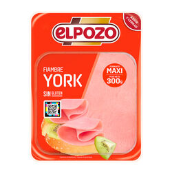 Fiambre York ELPOZO 300g+50g