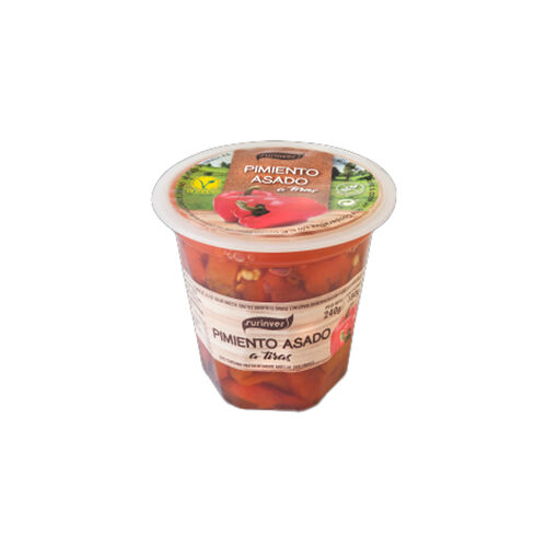 Pimientos rojos Campo rico en tiras 250g image number