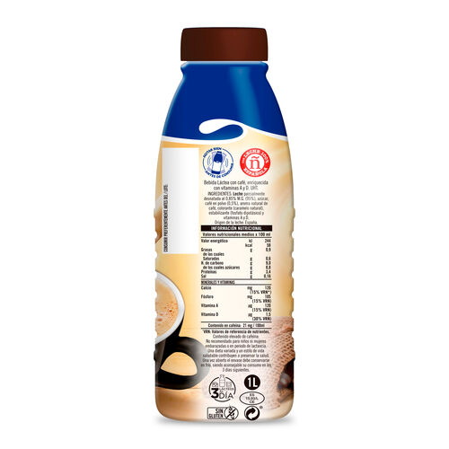 Bebida lactea con caf&eacute; PULEVA 1L image number