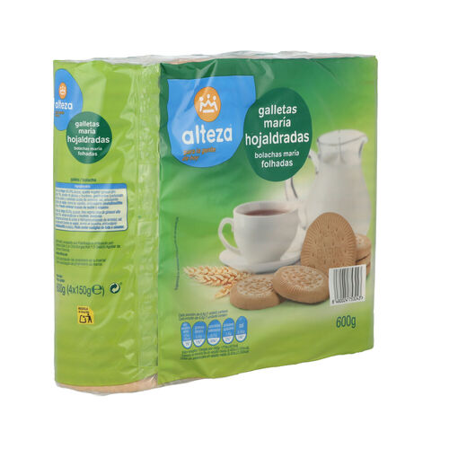 GALLETA HOJALDRADA ALTEZA 4x150g image number