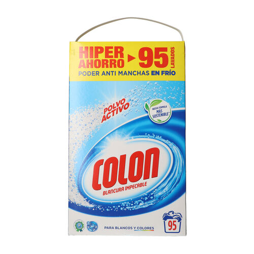 DETERGENTE POLVO COLON MALETA 100 CACITOS image number