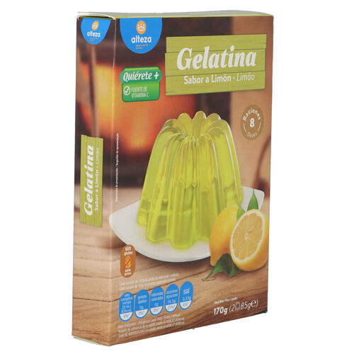 Gelatina ALTEZA lim&oacute;n pack 2x85g image number
