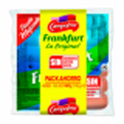 SALCHICHAS FRANKFURT CAMPOFRIO PACK 4x140g