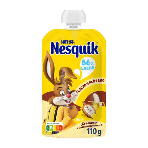 Pouch cacao y pl&aacute;tano NESQUIK NESTL&Eacute; 110g image number
