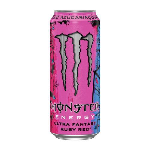 Bebida energ&eacute;tica Ultra Zero Fantasy Rubi Red MONSTER 50cl image number