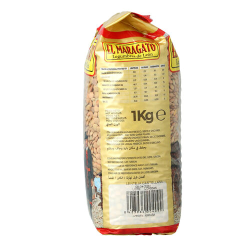 LENTEJA CASTELLANA MARAGATO 1kg image number