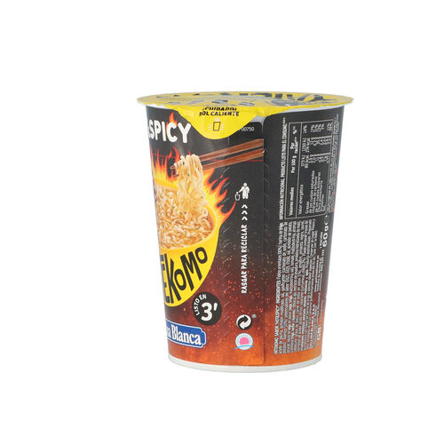 YATEKOMO GALLINA BLANCA HOT SPICY VASO 60g image number