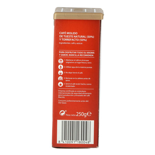 CAFE MOLIDO MEZCLA MARCILLA 250g image number