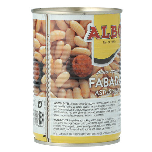 Fabada ASTURIANA ALBO lata 425g image number