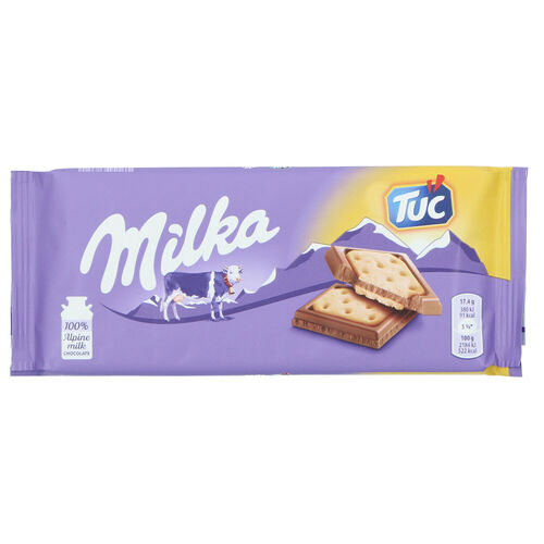 Chocolate sandwich TUC MILKA 87g image number