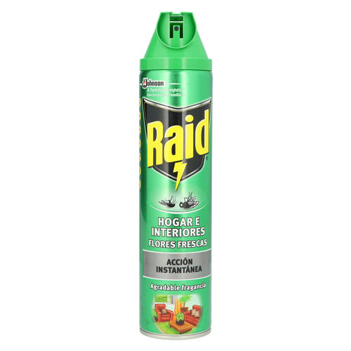 INSECTICIDA RAID HOGAR INTERIORES 600ml image number