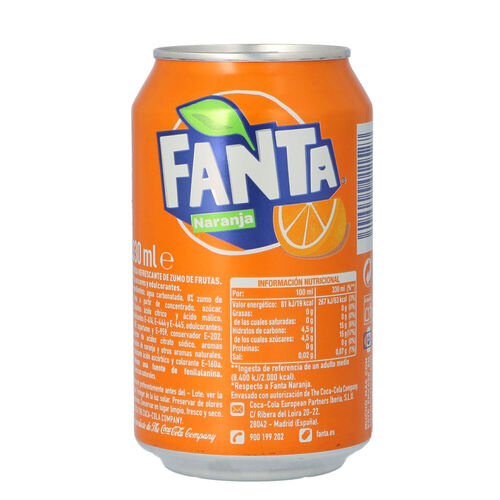 FANTA naranja lata 33cl image number