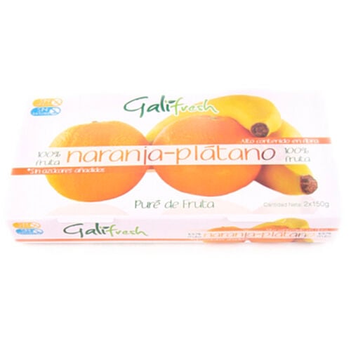 Pure naranja platano 2uds 150g image number