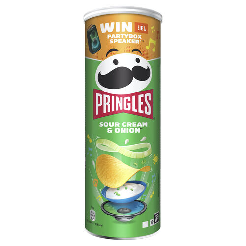 SNACK DE PATATA SOUR CREAM & ONION PRINGLES 165g image number