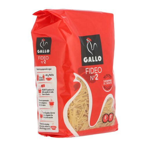 Fideos GALLO n2 450g image number