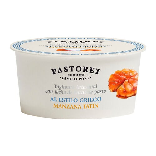 Yogur al estilo griego manzana tatin PASTORET 150g image number