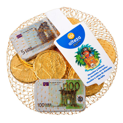 Red monedas billetes chocolate ALTEZA image number