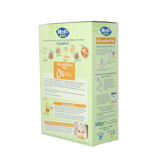 Papilla HERO 8 cereales 340g image number