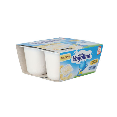 YOGOLINO PLATANO A PARTIR DE 6 MESES 4x100g image number