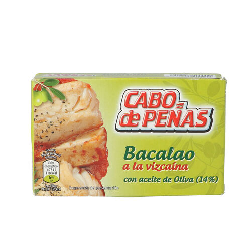 Bacalao CABO DE PE&Ntilde;AS vizcaina 111g image number