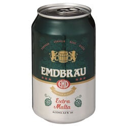 Cerveza Extra malta EMDBRAU lata 33cl