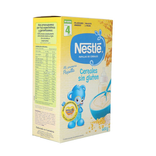 Papilla NESTL&Eacute; cereal sin gluten 240g image number