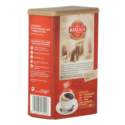 Caf&eacute; molido mezcla MARCILLA 250g image number
