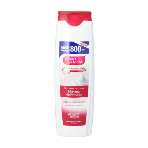 Gel de ba&ntilde;o HIDROGENESSE hidratante 800ml image number