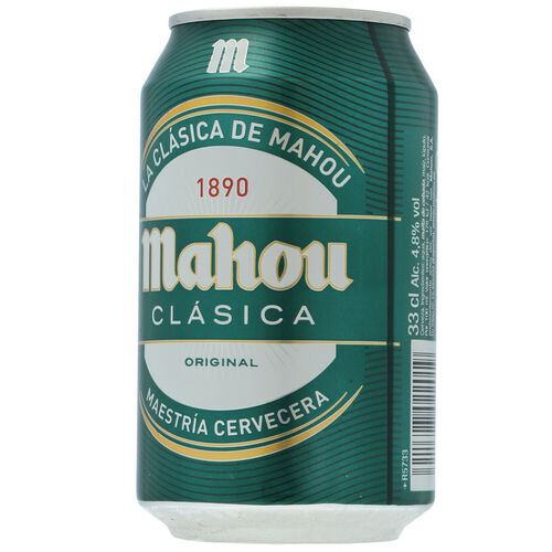 Cerveza MAHOU clasica lata 33cl image number